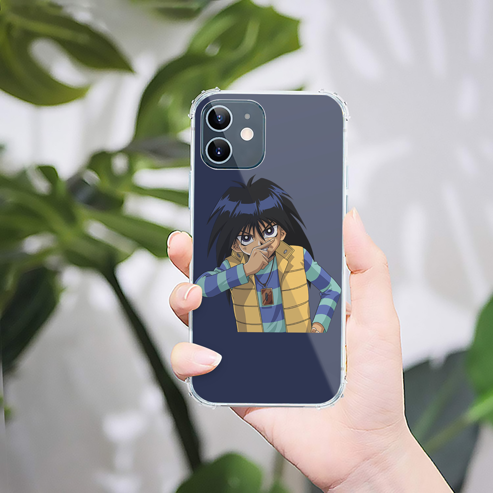 （画像用） 遊☆戯☆王 Yu-Gi-Oh! 【iPhone 12シリーズ対応】透明スマホケース（クリアソフトケース）